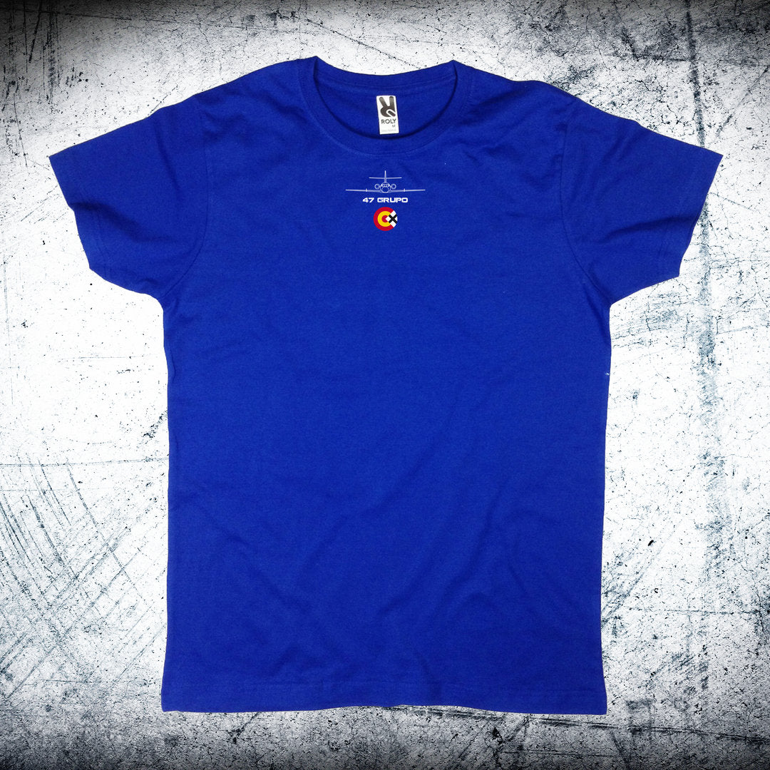 Camiseta 47 Grupo con Escarapela y avión FALCON (PERSONALÍZALA GRATIS)