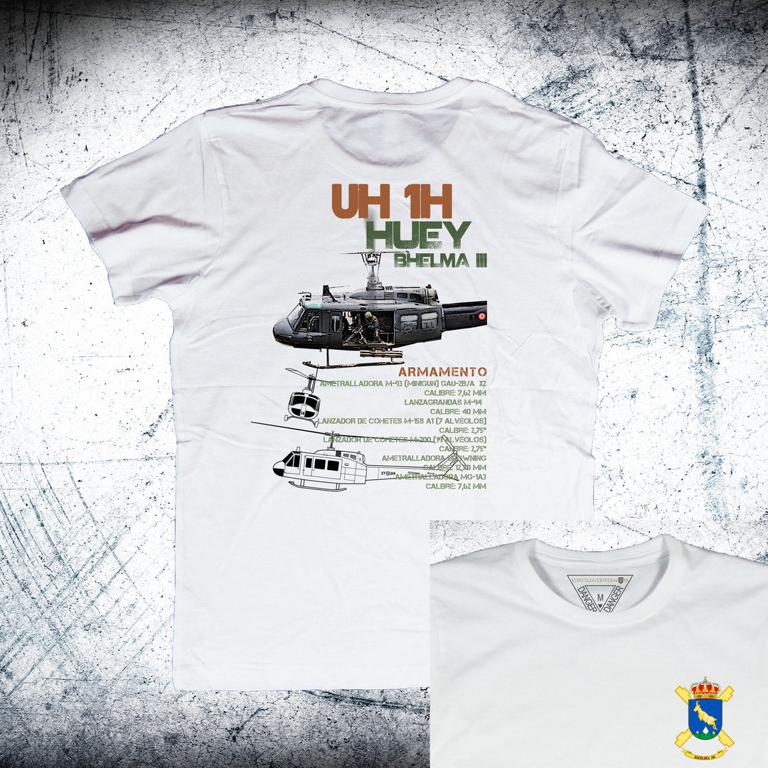Camiseta HUEY BHELMA III ORDNANCE TRASERA