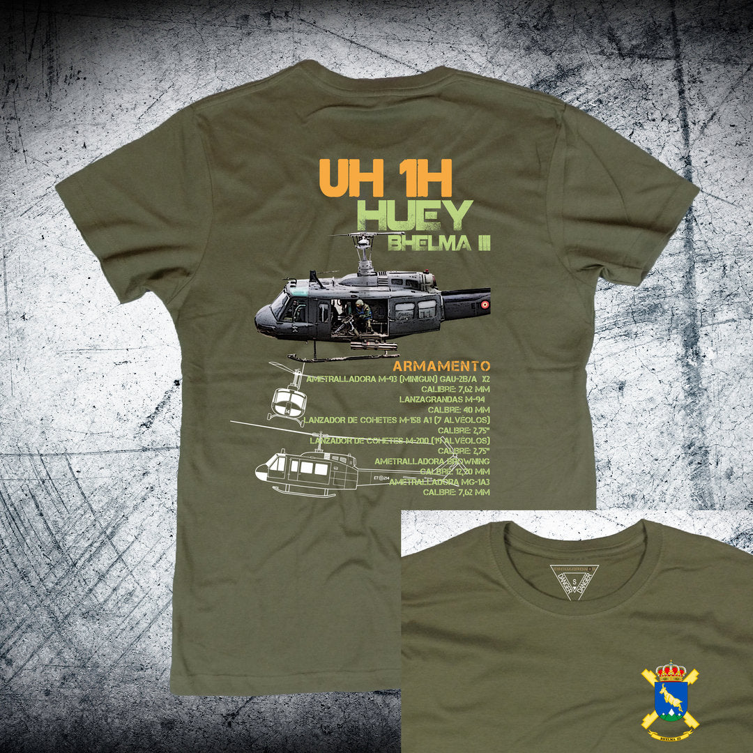 Camiseta HUEY BHELMA III ORDNANCE TRASERA