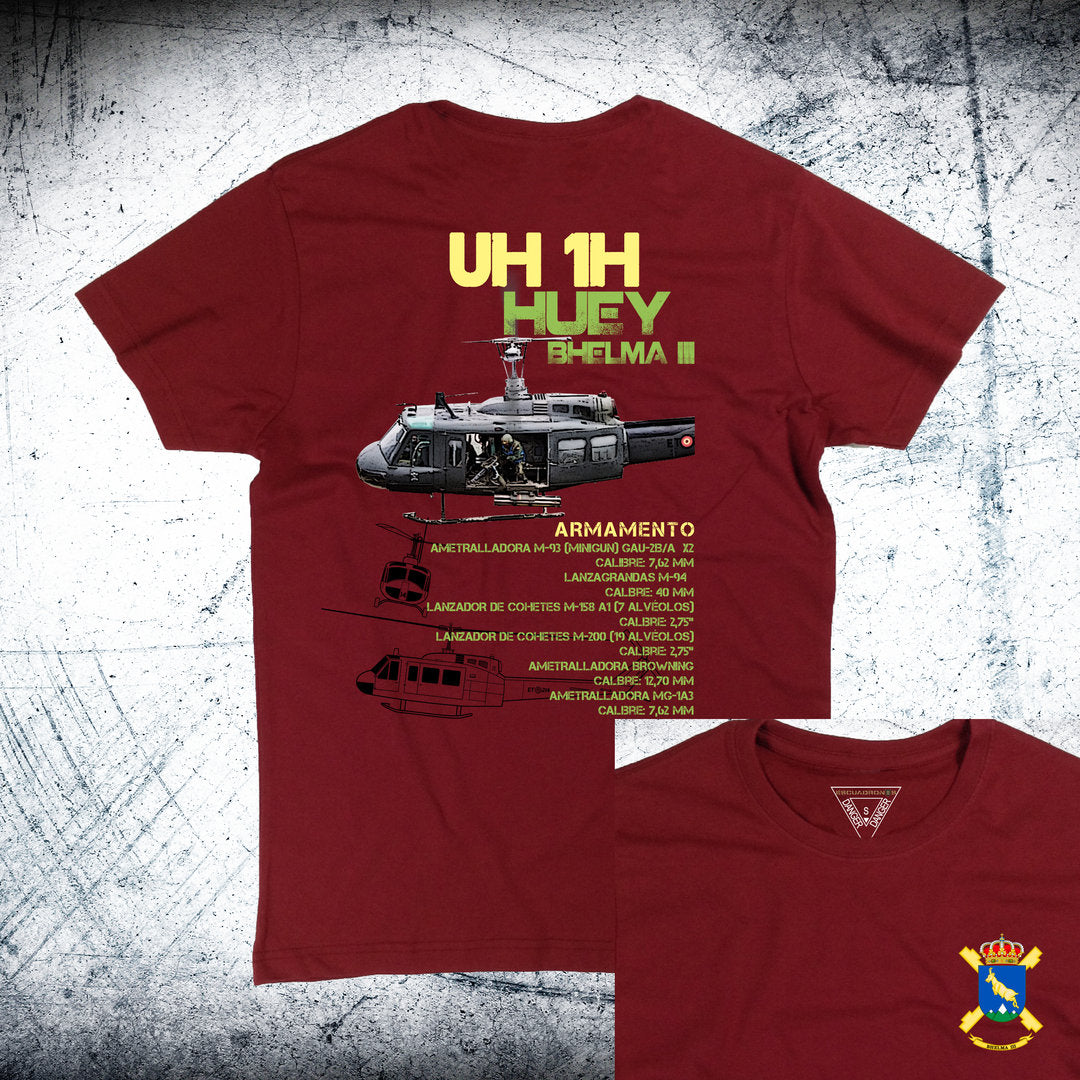 Camiseta HUEY BHELMA III ORDNANCE TRASERA