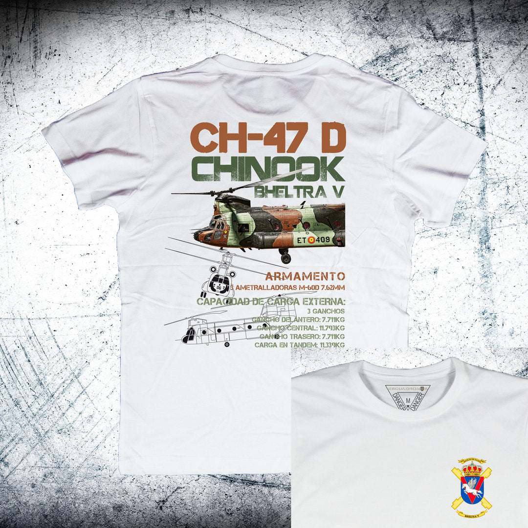 Camiseta CHINOOK BHELTRA V ORDNANCE TRASERA
