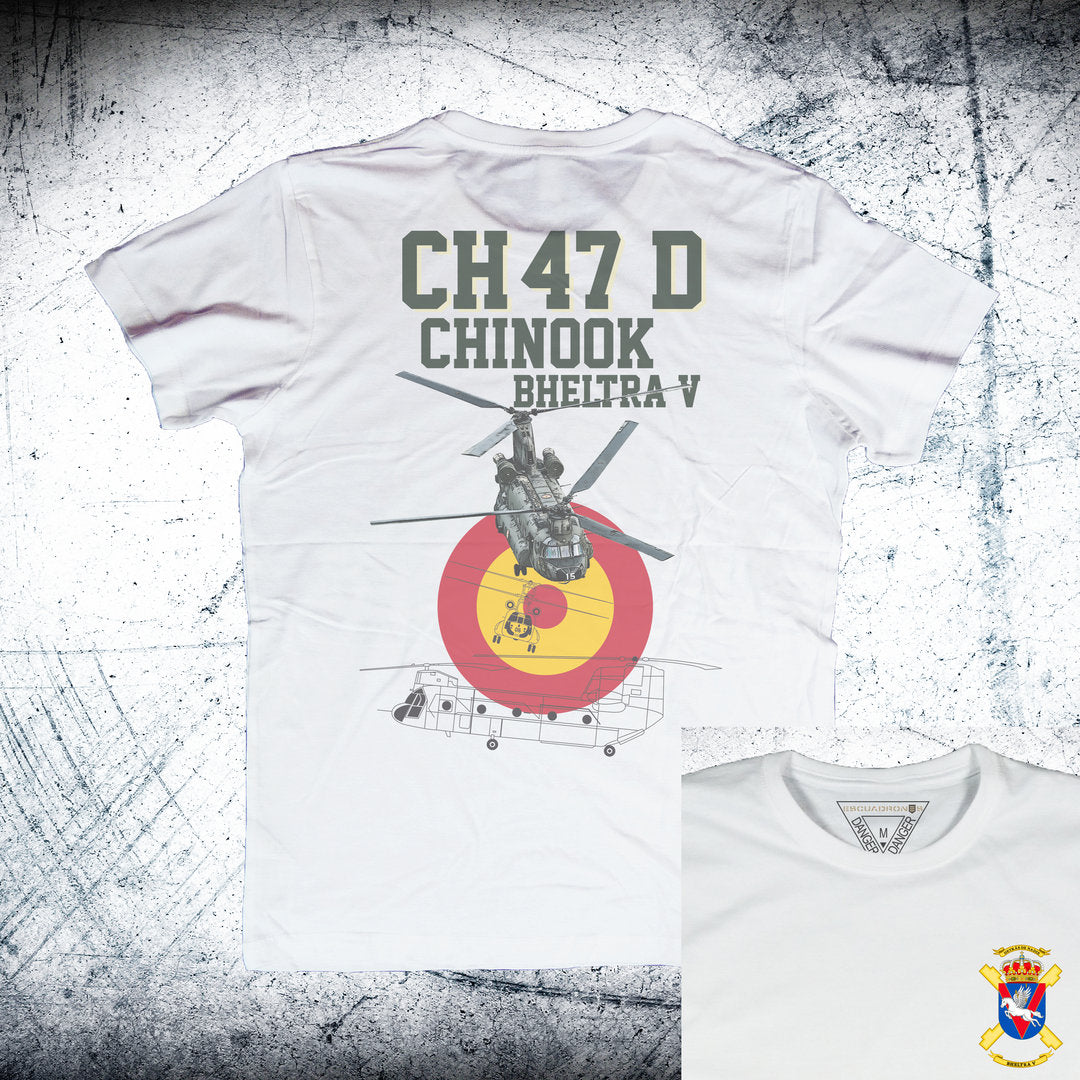 Camiseta CHINOOK BHELTRA V ESCARAPELA TRASERA