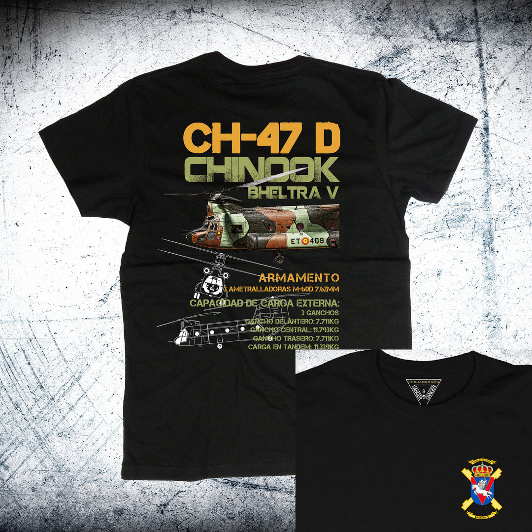 Camiseta CHINOOK BHELTRA V ORDNANCE TRASERA