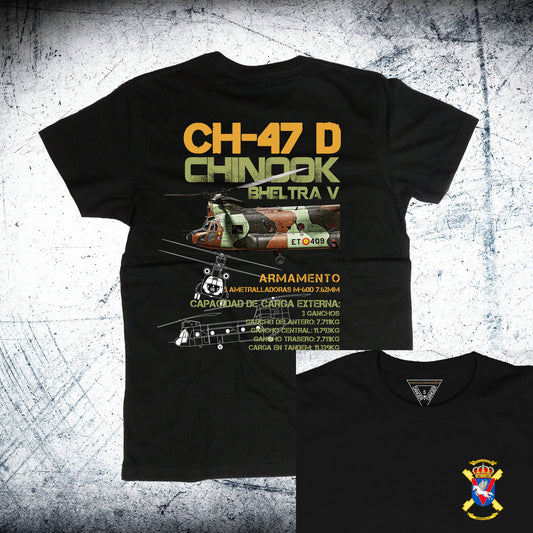 Camiseta CHINOOK BHELTRA V ORDNANCE TRASERA