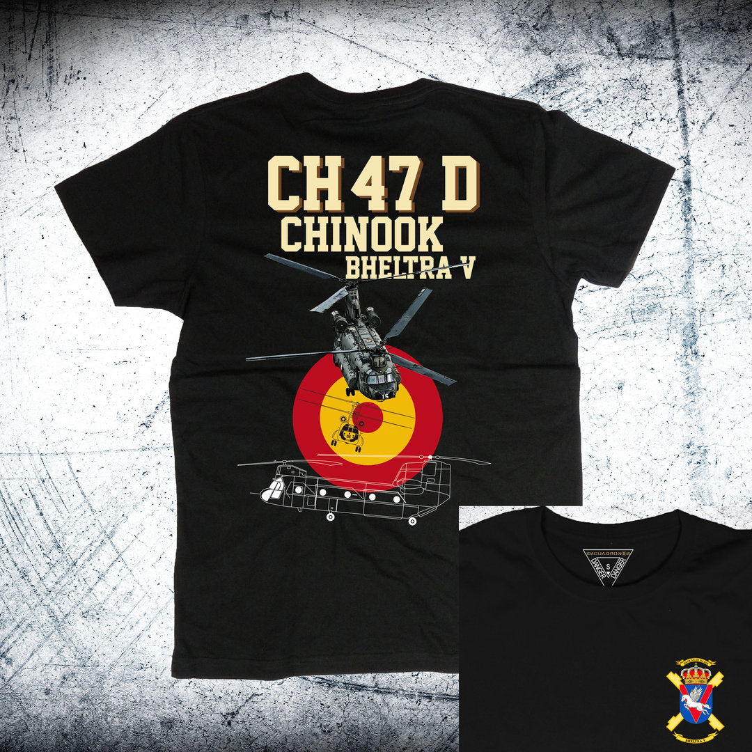Camiseta CHINOOK BHELTRA V ESCARAPELA TRASERA