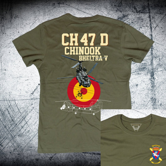 Camiseta CHINOOK BHELTRA V ESCARAPELA TRASERA