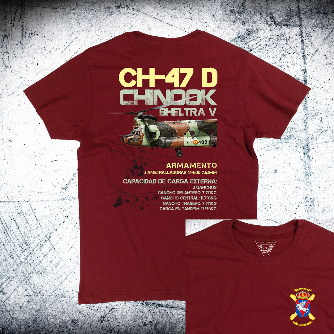 Camiseta CHINOOK BHELTRA V ORDNANCE TRASERA