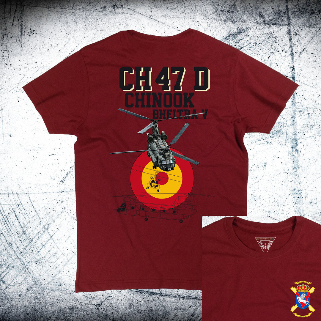 Camiseta CHINOOK BHELTRA V ESCARAPELA TRASERA