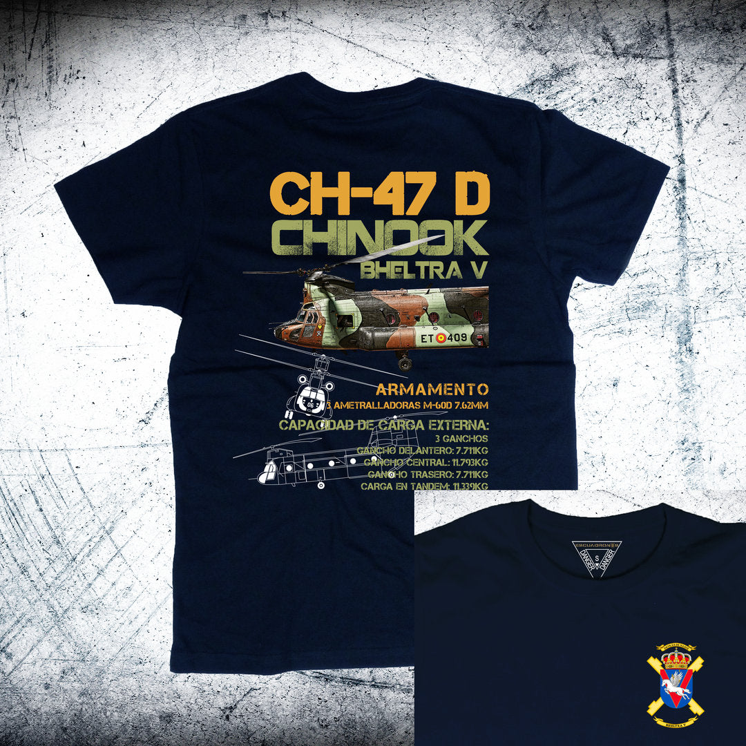 Camiseta CHINOOK BHELTRA V ORDNANCE TRASERA