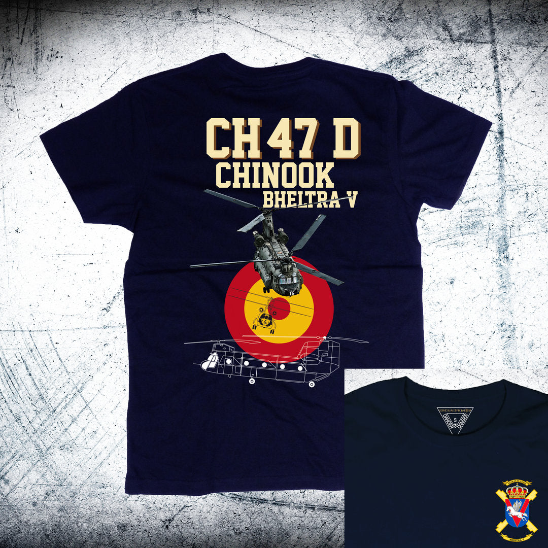 Camiseta CHINOOK BHELTRA V ESCARAPELA TRASERA
