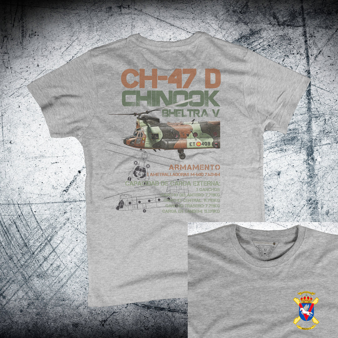 Camiseta CHINOOK BHELTRA V ORDNANCE TRASERA