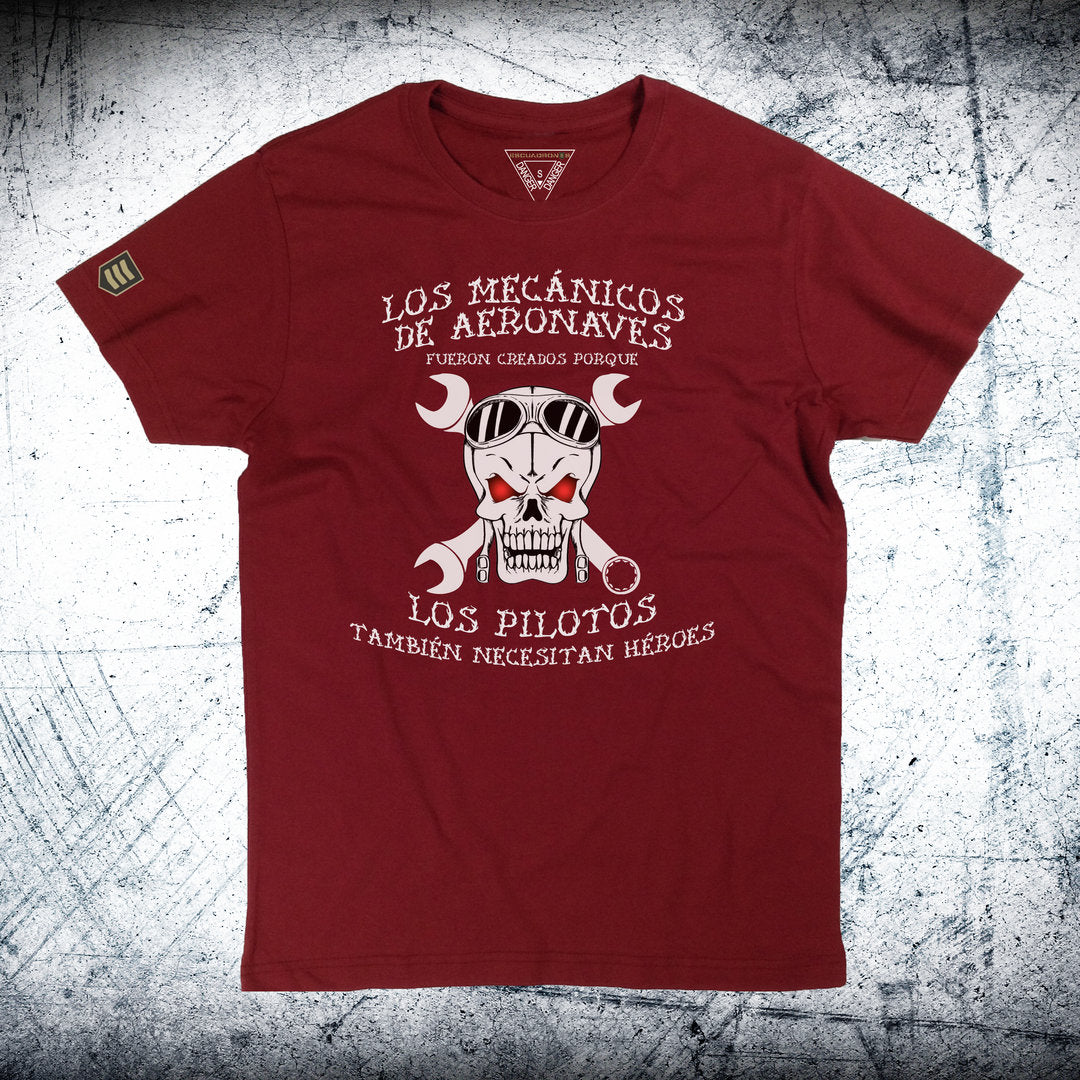 Camiseta Mecánicos de Aeronaves