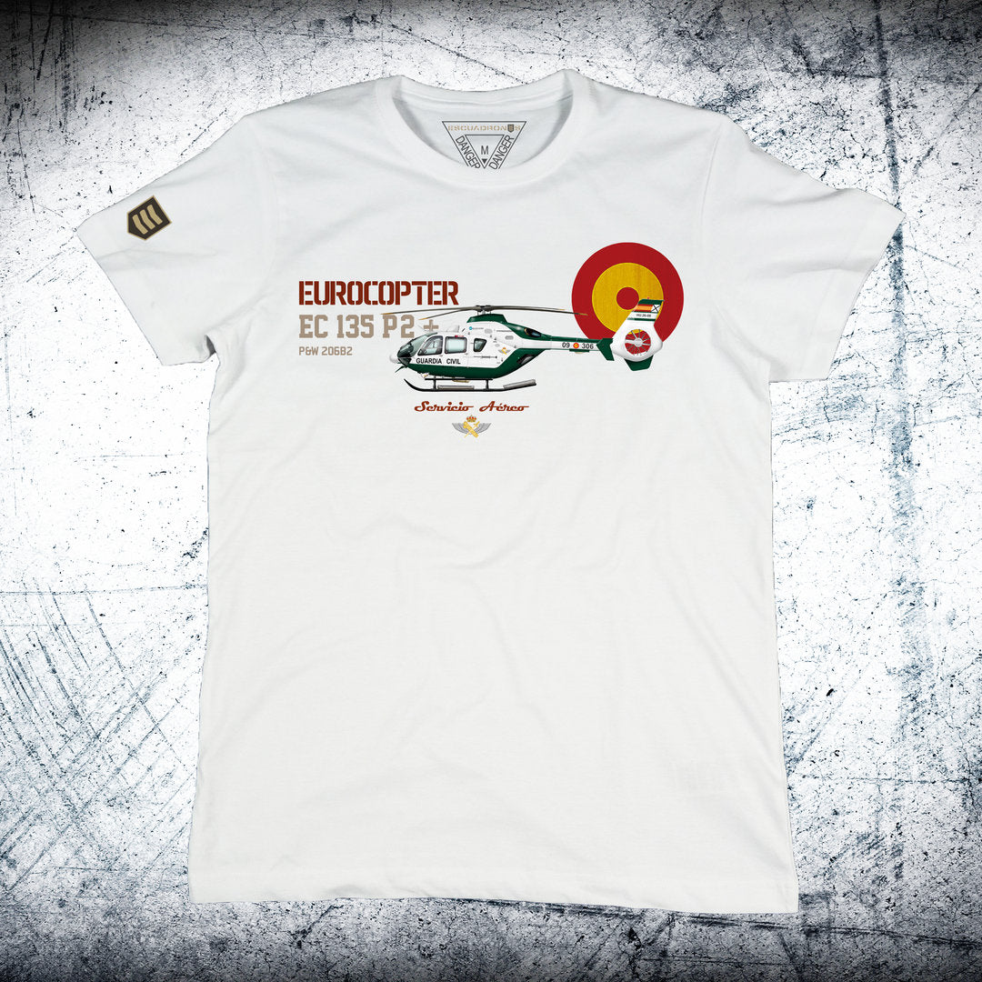 Camiseta helicóptero EC 135 P2+ Guardia Civil