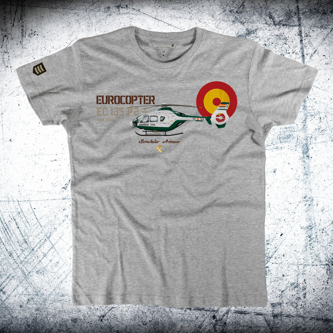 Camiseta helicóptero EC 135 P2+ Guardia Civil