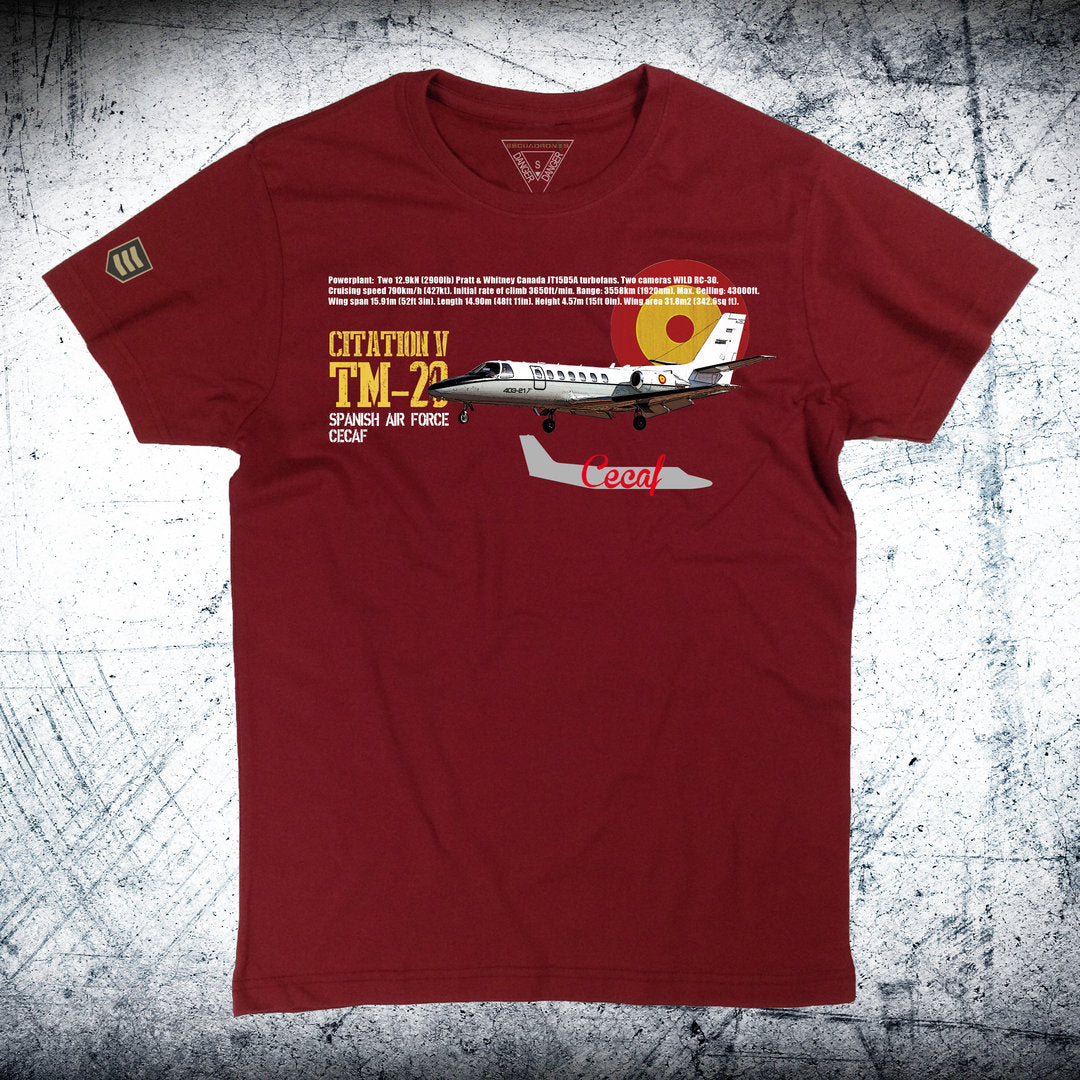 Camiseta CITATION V TM-20 CECAF