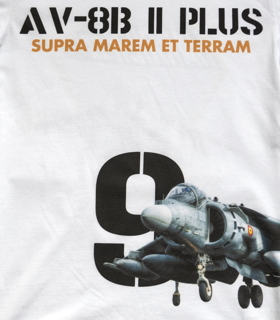 Camiseta PREMIUM HARRIER AV-8B II PLUS Ed. Limitada Ismael Jordá.