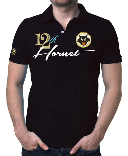 Outlet Polo Negro M Ala 12 the hornet