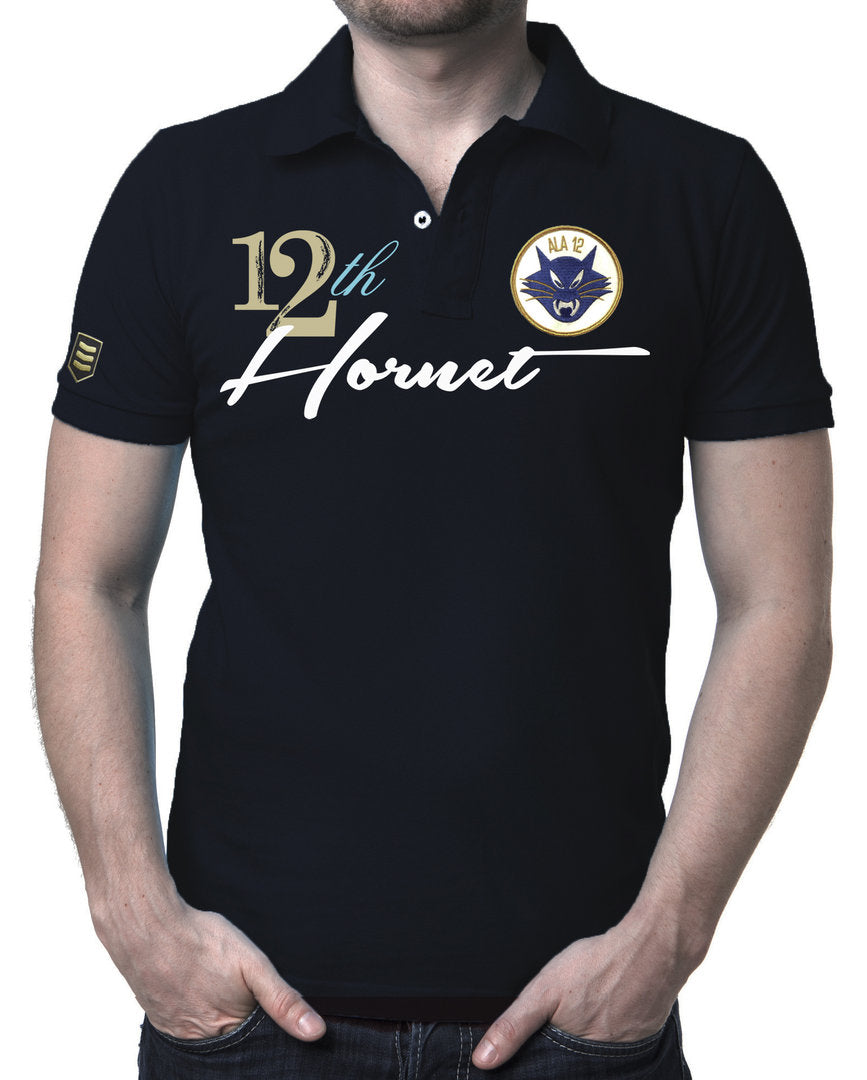 Polo Hornet Ala 12 color azul