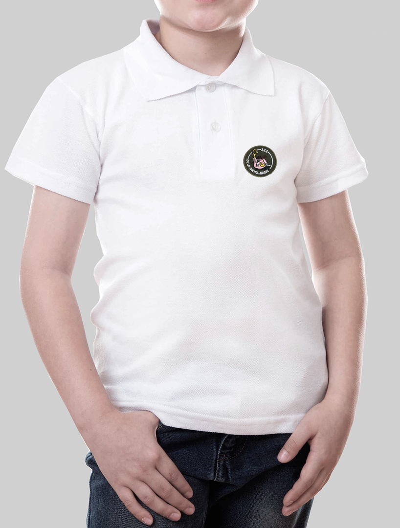 Polo infantil Sqd. 122 Ala 12 bordado