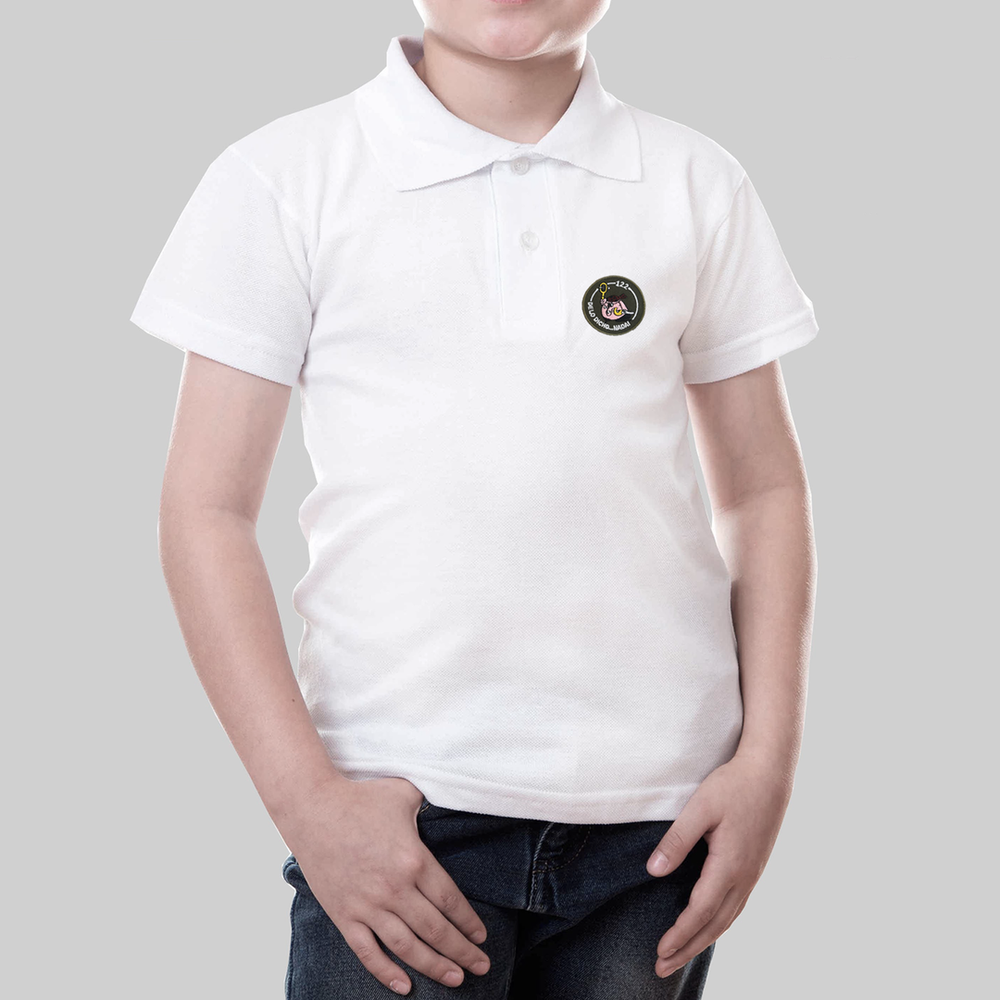 Polo infantil Sqd. 122 Ala 12 bordado