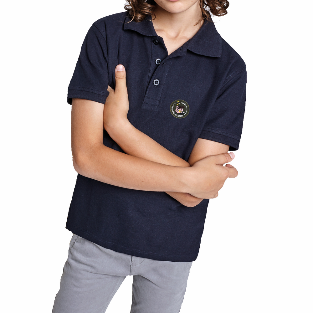 Polo infantil Sqd. 122 Ala 12 bordado