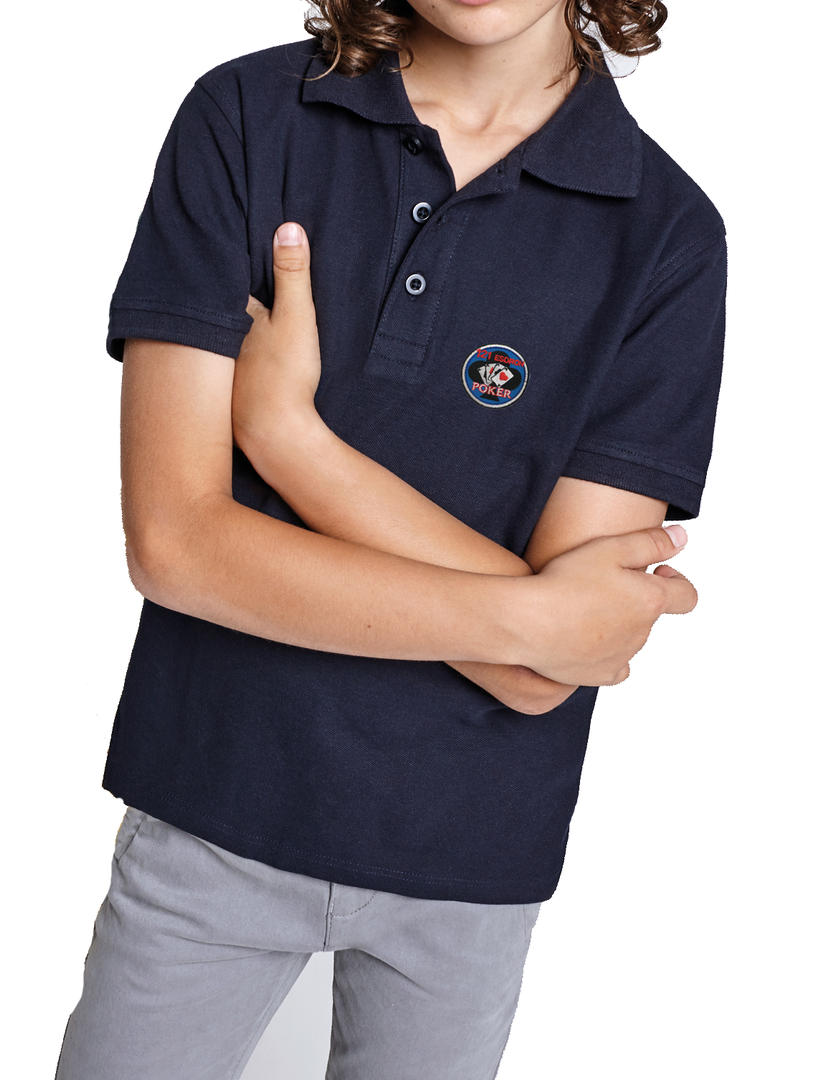 Polo infantil Sqd. 121 Ala 12 bordado