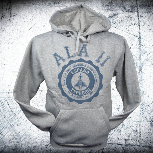 Outlet Sudadera M Gris Vigoré Medallón Ala 11