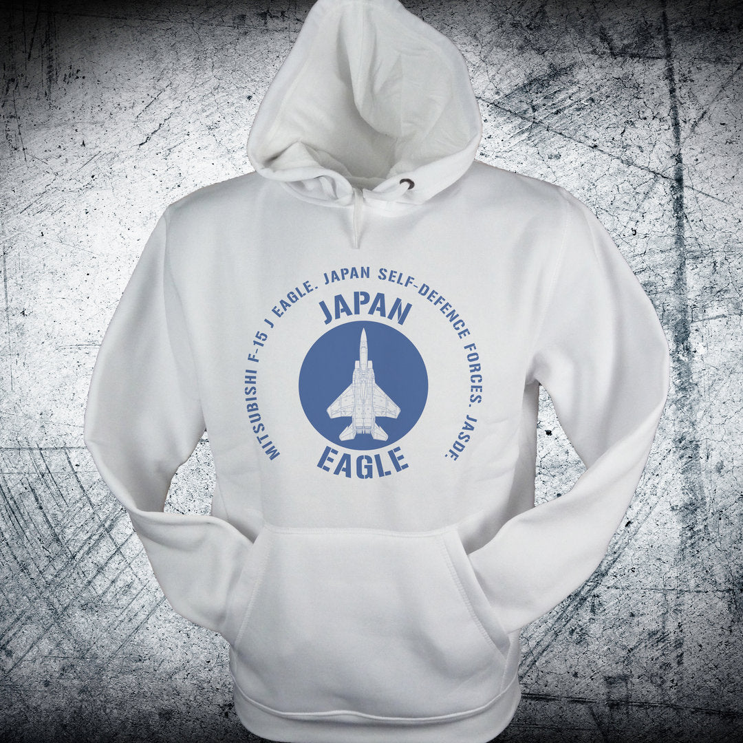 Sudadera F-15 EAGLE JAPAN emblema azul