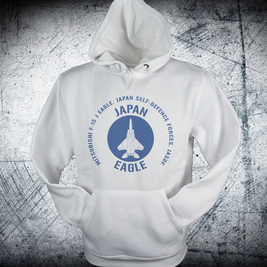 Sudadera F-15 EAGLE JAPAN emblema azul