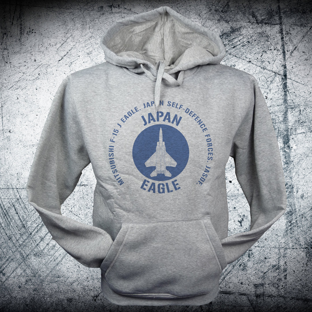 Sudadera F-15 EAGLE JAPAN emblema azul
