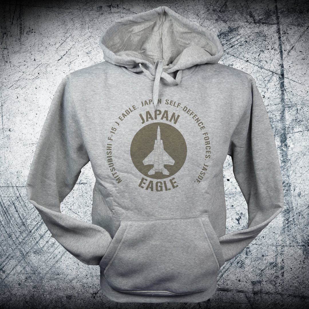 Sudadera F-15 EAGLE JAPAN emblema dorado