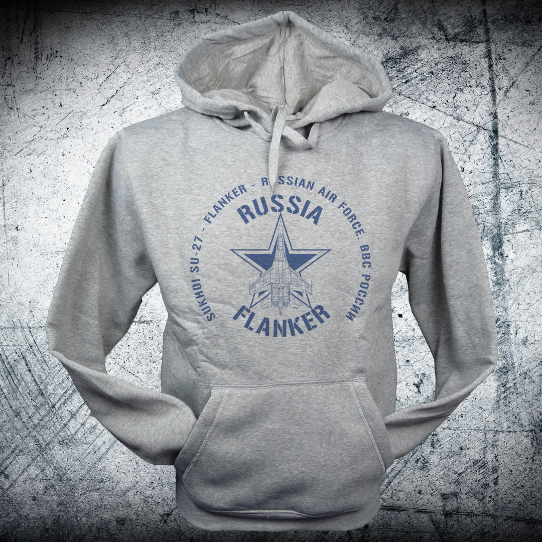 Sudadera FLANKER RUSSIA emblema azul