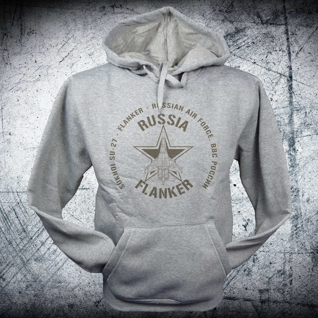Sudadera FLANKER RUSSIA emblema dorado