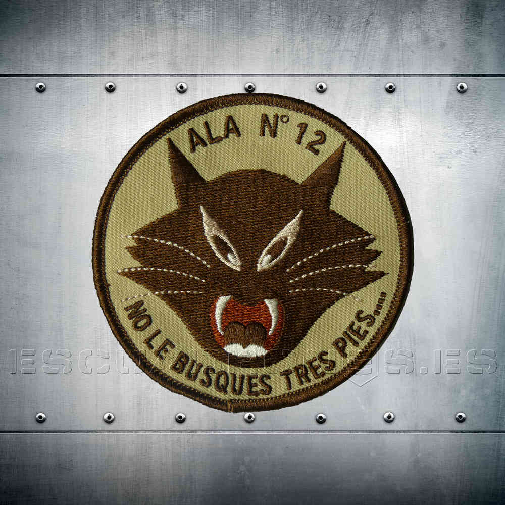 Parche ALA 12 GATO ARIDO.