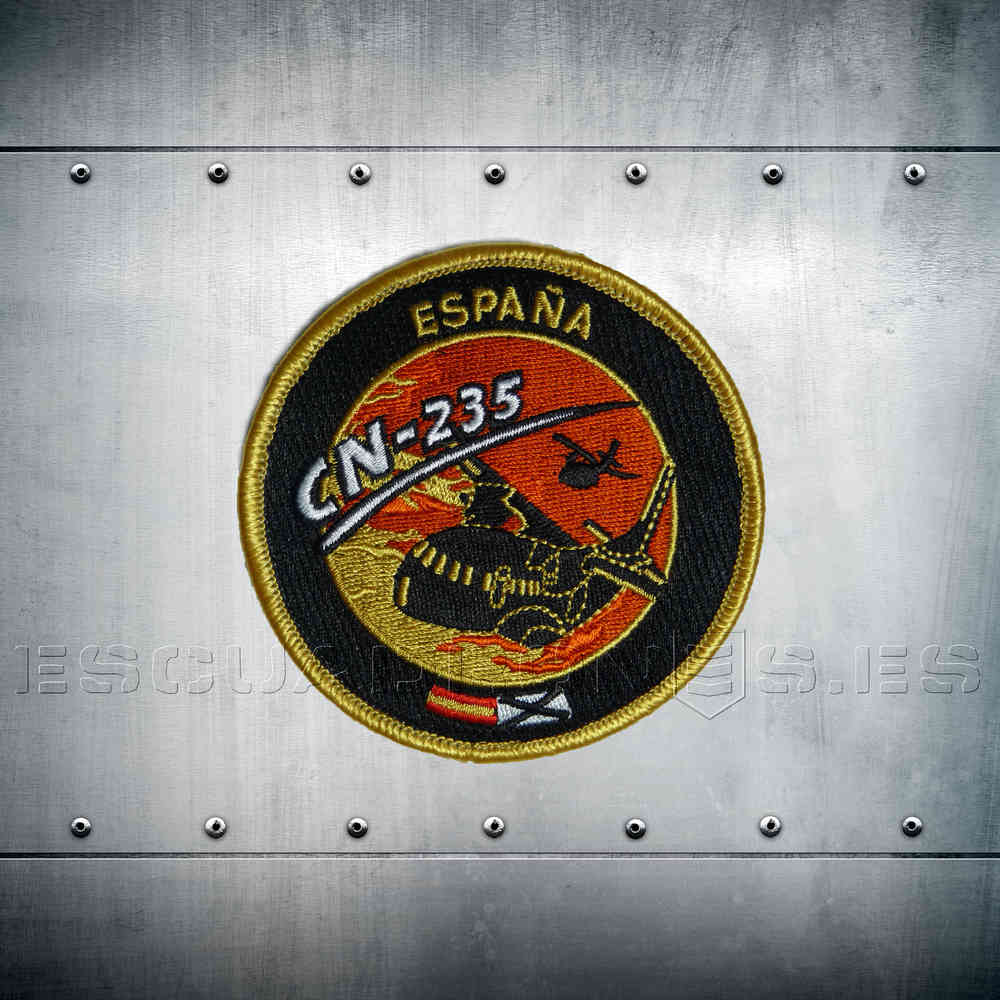 Parche CN235 mapa mundi.