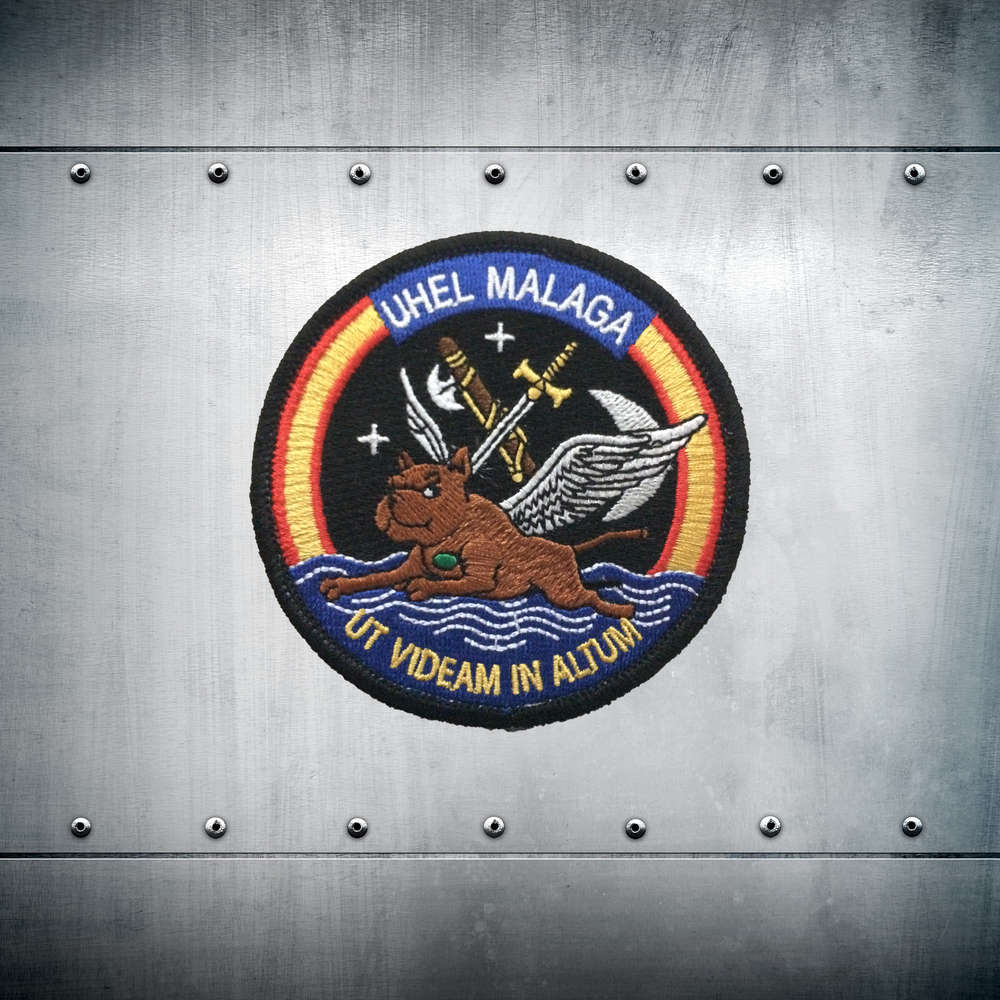 Parche UHEL Málaga Helicópteros G.C.