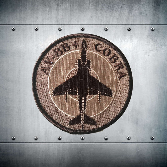 Parche 9ª Escuadrilla AV-8B Escarapela árido