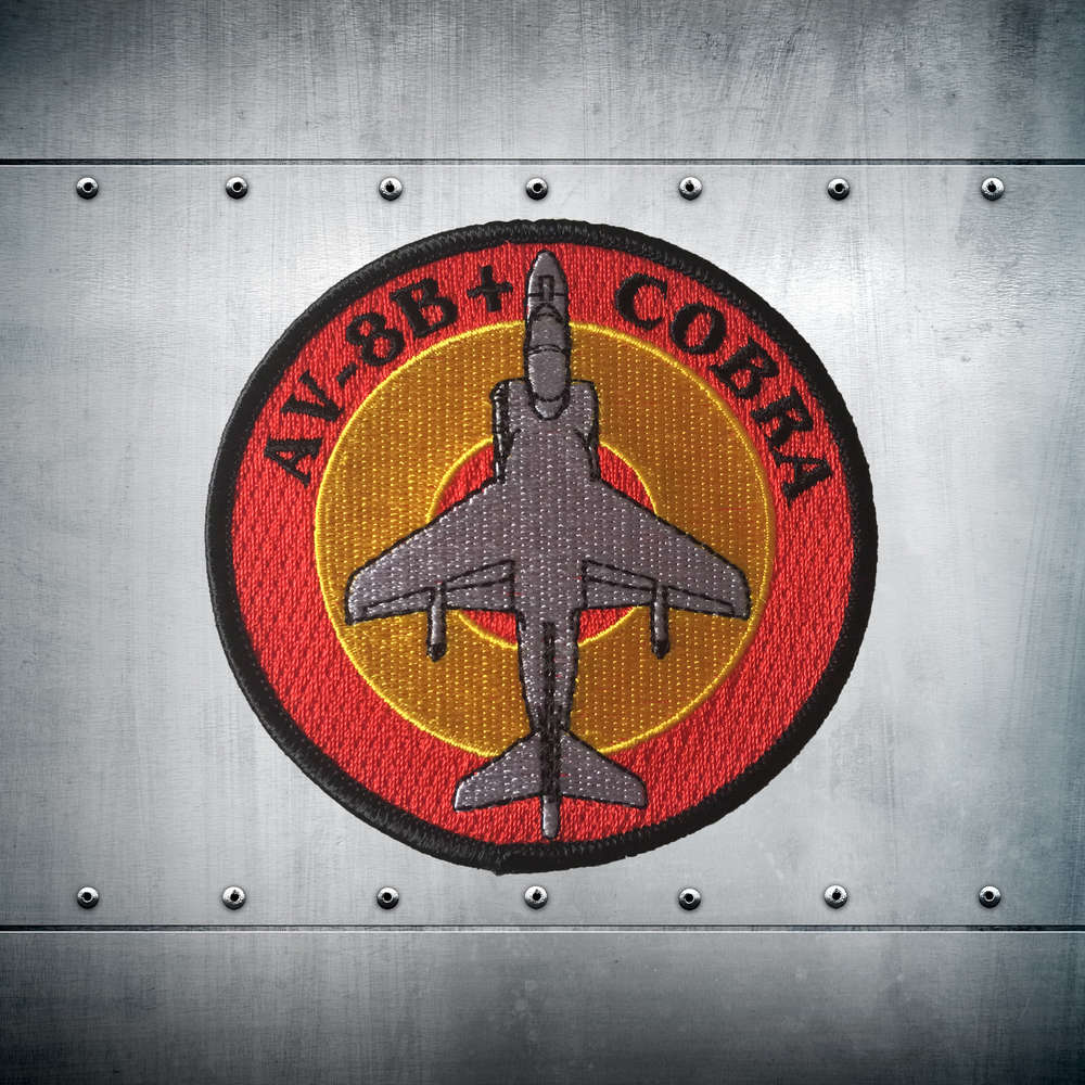 Parche 9ª Escuadrilla AV-8B Escarapela color