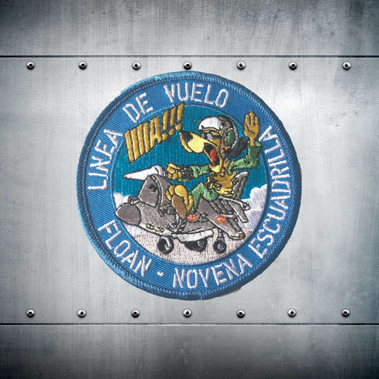 Parche 9ª Escuadrilla Linea de vuelo FLOAN
