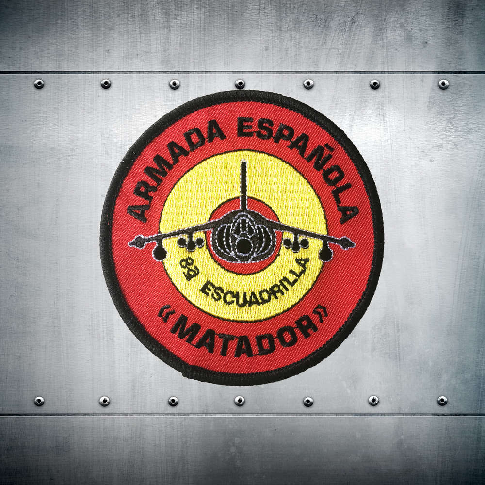 Parche 8ª Escuadrilla. MATADOR redondo color