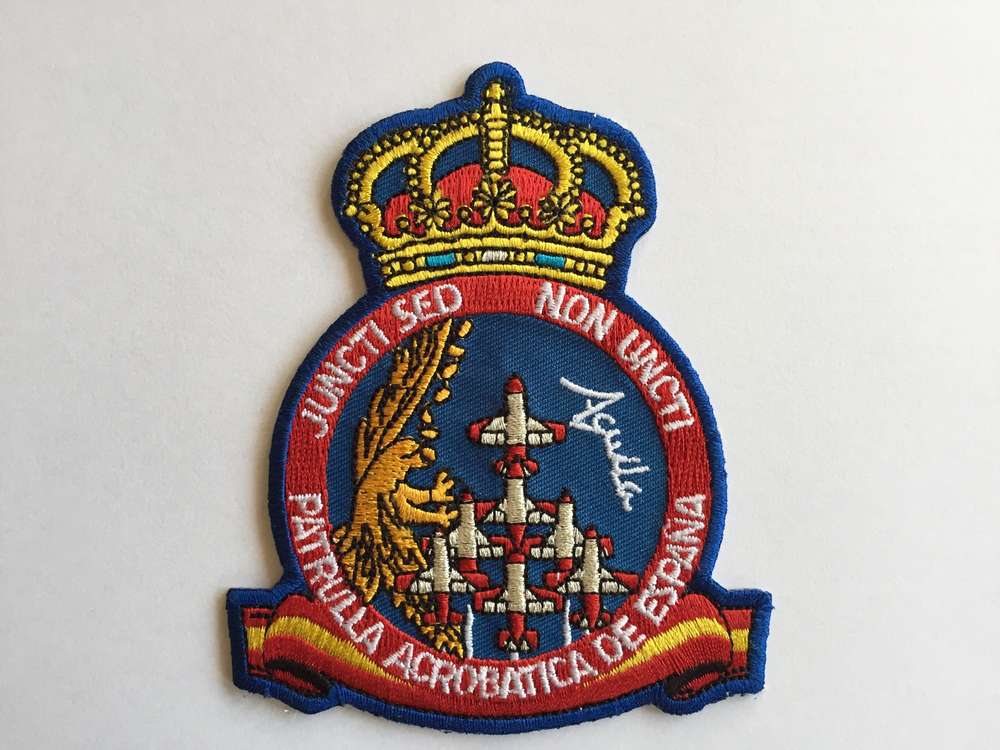 Parche bordado Escudo Patrulla Águila con velcro *