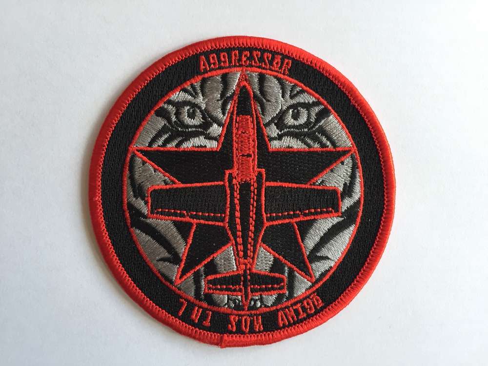 Parche bordado C-101 Aggressor termoadhesivo