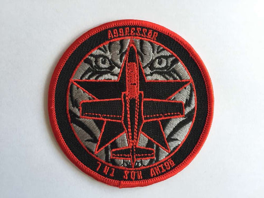 Parche bordado C-101 Aggressor termoadhesivo