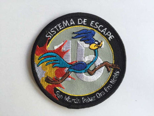 Parche bordado Sección Escape Asientos ALA 15 termoadhesivo