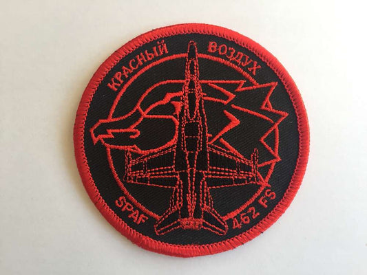 Parche bordado ALA 46 REDS con termoadhesivo