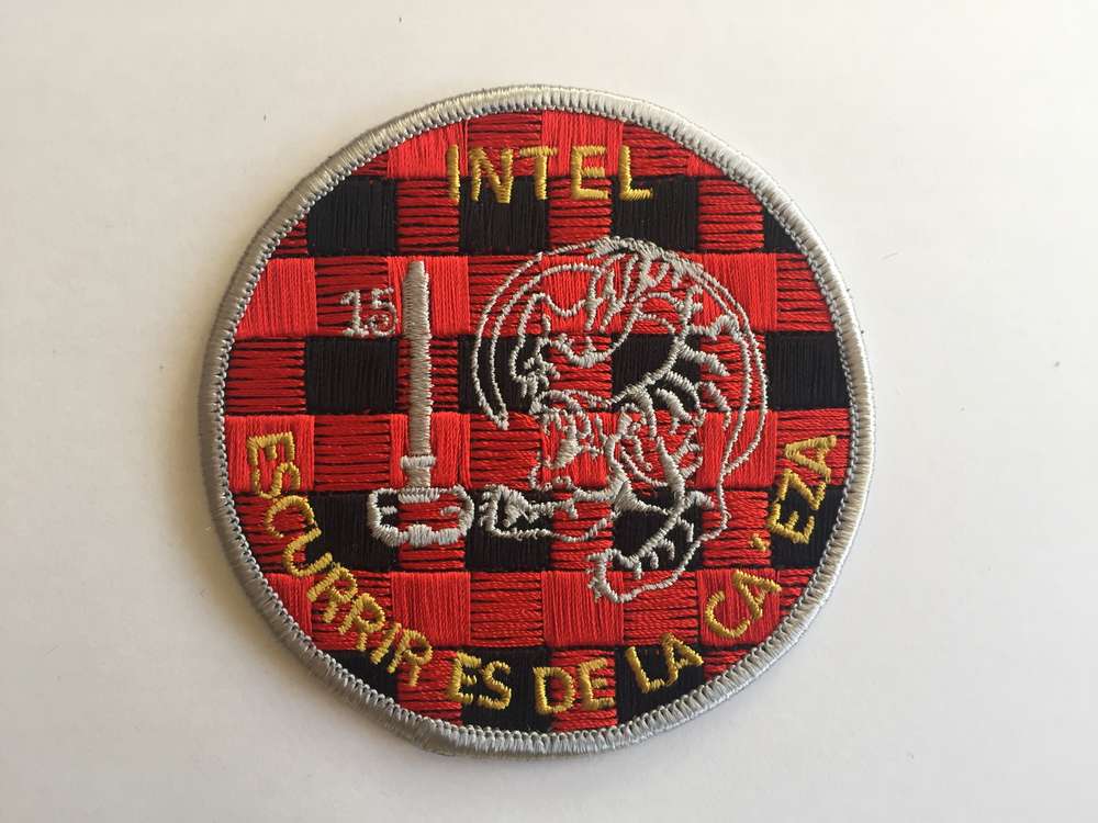 Parche bordado ALA 15 INTEL termoadhesivo