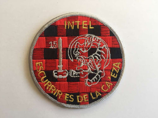 Parche bordado ALA 15 INTEL termoadhesivo