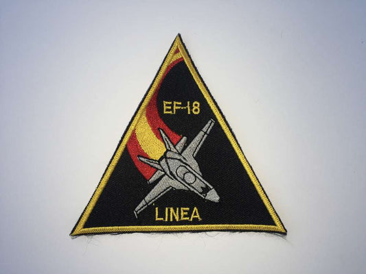 Parche bordado LINEA EF-18 Hornet