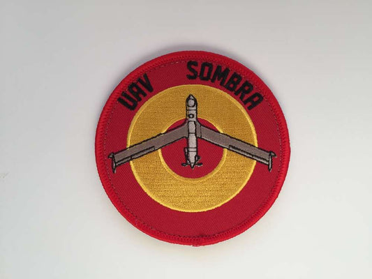 Parche bordado ARMADA  UAV SOMBRA con velcro