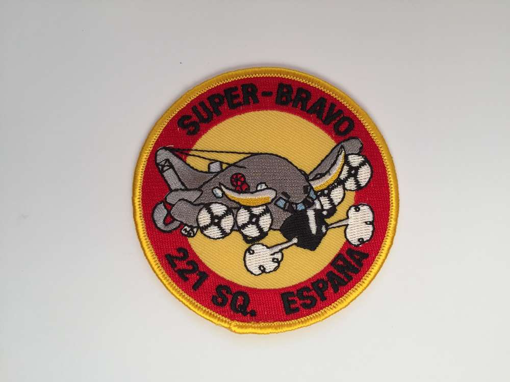 Parche bordado Super Bravo Orión Grupo 22. 221 SQ. Termoadhesivo